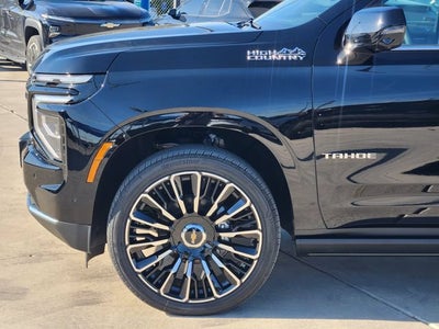 2026 Chevrolet Tahoe High Country