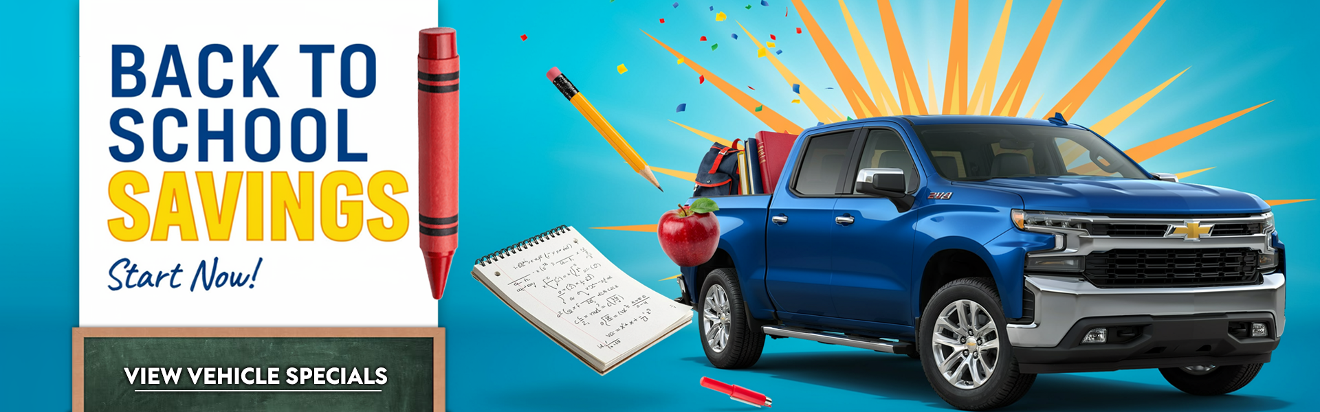 ValMark Chevy Back to School